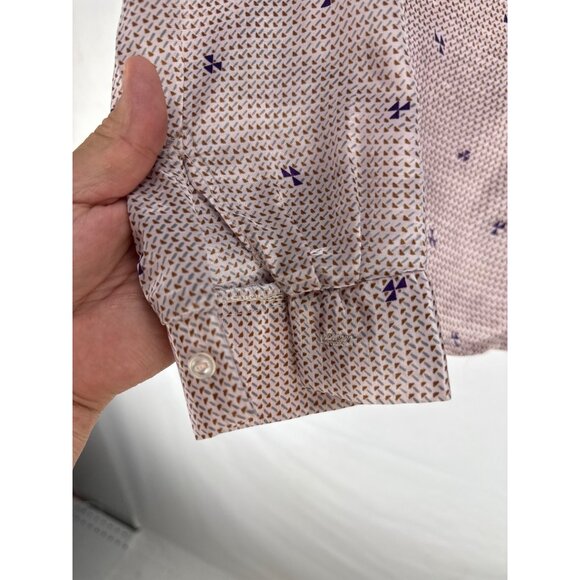 Vintage First Glance Pink Embroidered Blouse M 80s Blouse Cottagecore Romantic - Picture 4 of 6